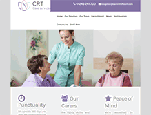 Tablet Screenshot of carereliefteam.com